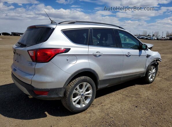 1FMCU9HD8KUB73057 2019 FORD ESCAPE Silver Tył prawy