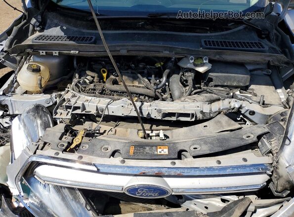 1FMCU9HD8KUB73057 2019 FORD ESCAPE Silver Widok wnętrza z tyłu