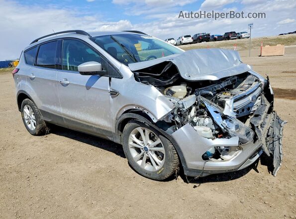 1FMCU9HD8KUB73057 2019 FORD ESCAPE Silver Przód prawy