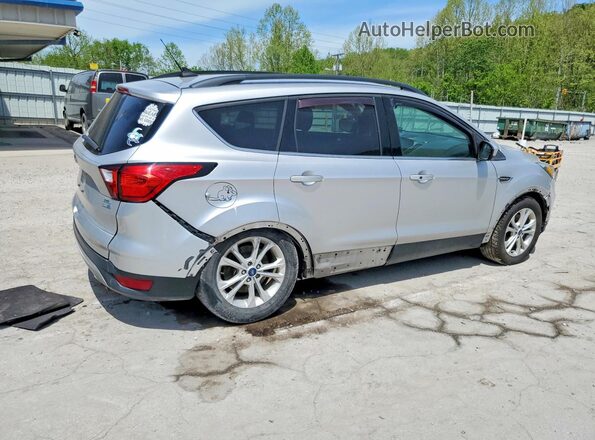 1FMCU9HD8KUB76105 2019 FORD ESCAPE Silver Задня права чверть
