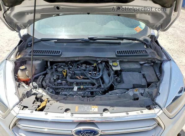 1FMCU9HD8KUB76105 2019 FORD ESCAPE Silver Вид підкапотного простору