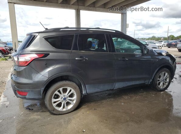 1FMCU9HD9JUB06448 2018 FORD ESCAPE Угольный Задняя правая четверть