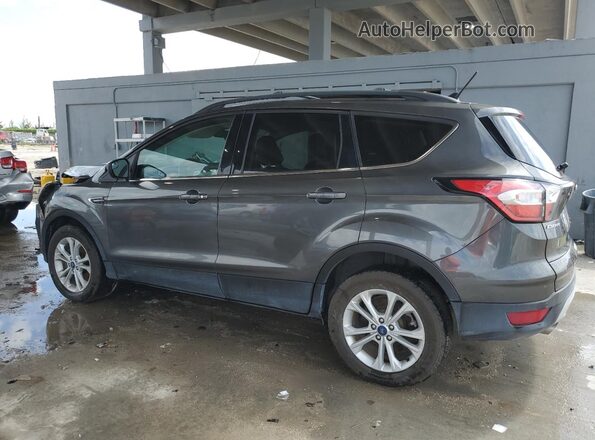 1FMCU9HD9JUB06448 2018 FORD ESCAPE Угольный Задняя левая четверть