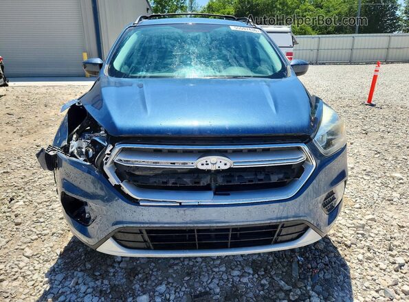 1FMCU9HD9JUB27588 2018 FORD ESCAPE Blue Vista frontal