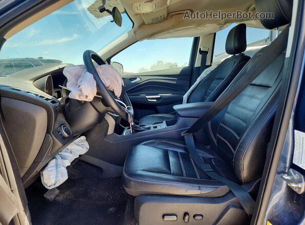 1FMCU9HD9JUB27588 2018 FORD ESCAPE Blue Vista interior delantera