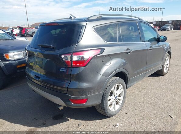 1FMCU9HD9JUC58441 2018 FORD ESCAPE Black Задня права чверть