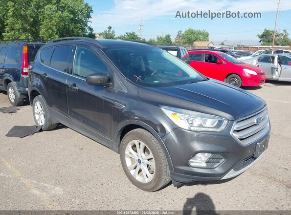 1FMCU9HD9JUC58441 2018 FORD ESCAPE Black Вид задньої частини салону