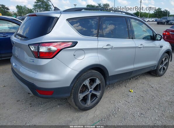 1FMCU9HD9JUD16337 2018 FORD ESCAPE Silver Rear right