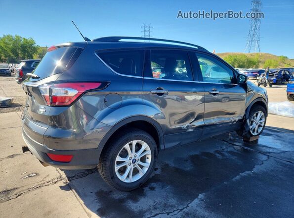 1FMCU9HD9JUD29329 2018 FORD ESCAPE Gray Հետևի աջ