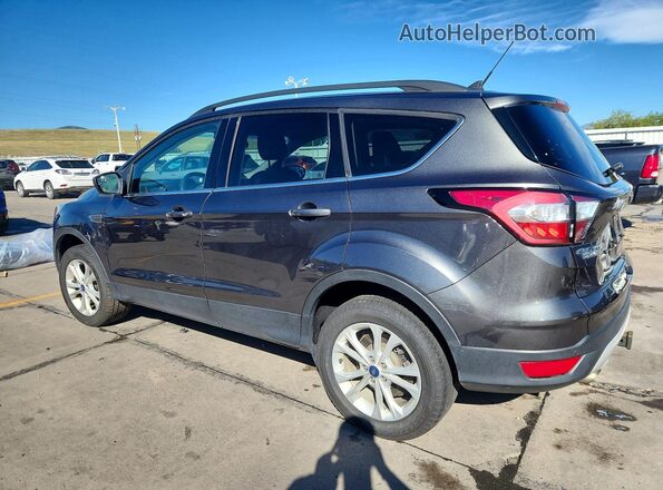1FMCU9HD9JUD29329 2018 FORD ESCAPE Gray Հետևի ձախ