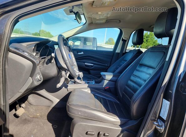 1FMCU9HD9JUD29329 2018 FORD ESCAPE Gray Սալոնի դիմացի տեսք