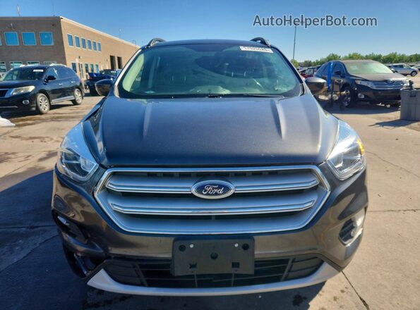 1FMCU9HD9JUD29329 2018 FORD ESCAPE Gray Դիմացի տեսք