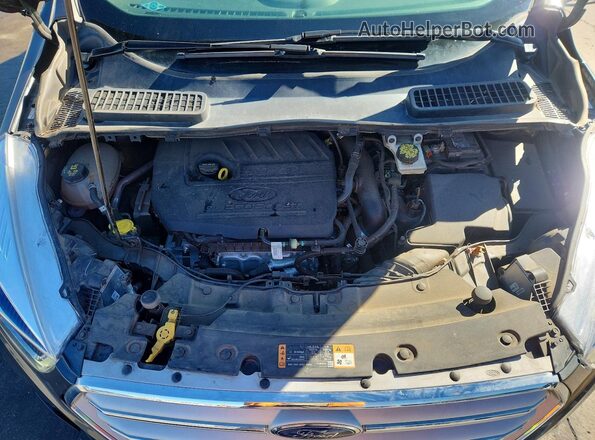 1FMCU9HD9JUD29329 2018 FORD ESCAPE Gray Շարժիչի բաժամունքի տեսք
