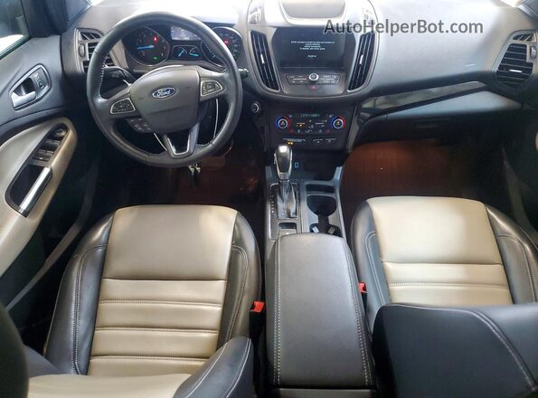 1FMCU9HD9KUB40780 2019 FORD ESCAPE White Dashboard view