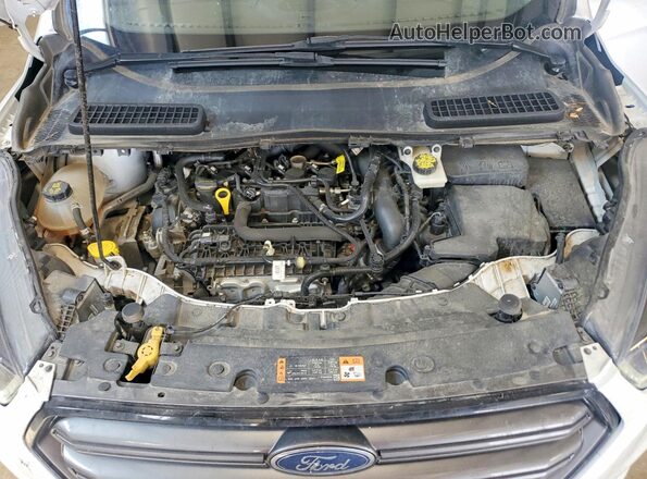 1FMCU9HD9KUB40780 2019 FORD ESCAPE White Engine compartment view