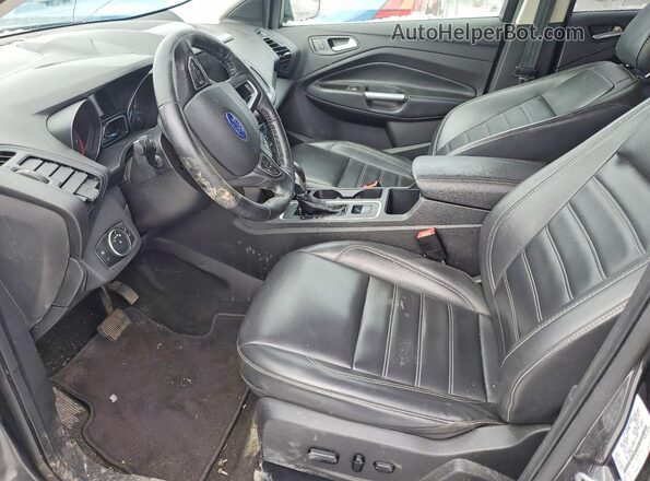 1FMCU9HD9KUC10438 2019 FORD ESCAPE Charcoal Vista interior delantera