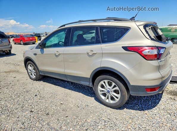 1FMCU9HDXJUD04889 2018 FORD ESCAPE Tan Rear left