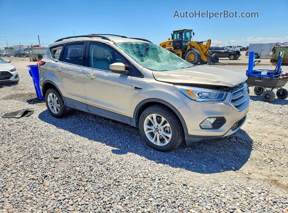 1FMCU9HDXJUD04889 2018 FORD ESCAPE Tan Front right