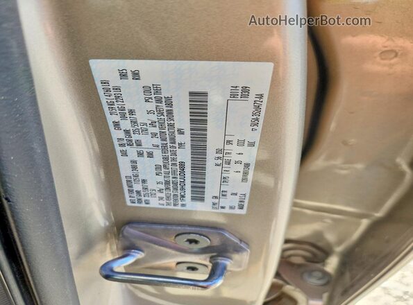 1FMCU9HDXJUD04889 2018 FORD ESCAPE Tan VIN sticker view
