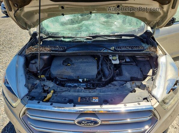 1FMCU9HDXJUD04889 2018 FORD ESCAPE Tan Engine compartment view