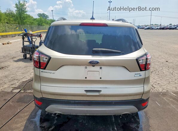 1FMCU9HDXJUD56409 2018 FORD ESCAPE Gold Rear view