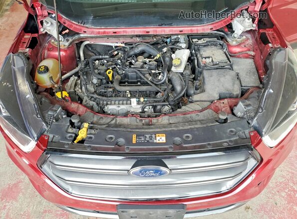 1FMCU9HDXKUA76202 2019 FORD ESCAPE Red Widok komory silnika