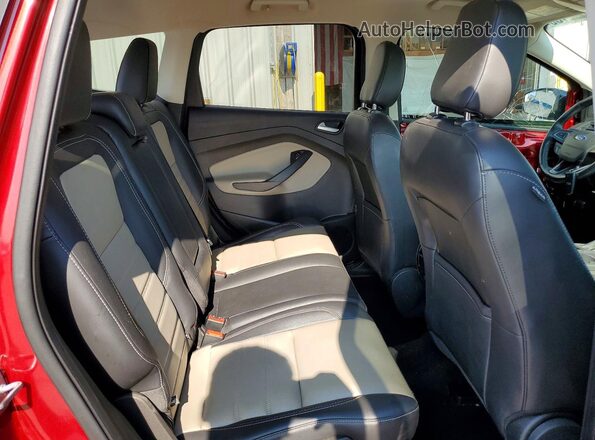 1FMCU9HDXKUB20862 2019 FORD ESCAPE Maroon Вид задньої частини салону