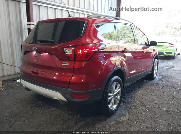 1FMCU9HDXKUB21736 2019 FORD ESCAPE Красный Задняя правая четверть