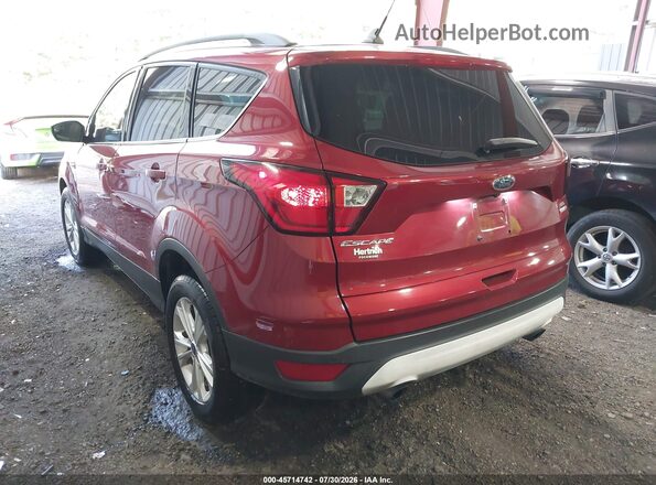 1FMCU9HDXKUB21736 2019 FORD ESCAPE Красный Задняя левая четверть