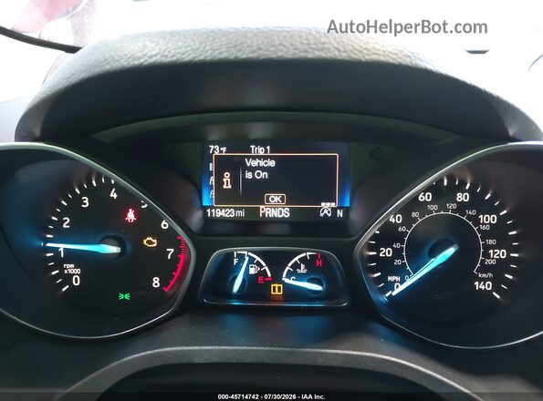 1FMCU9HDXKUB21736 2019 FORD ESCAPE Красный Вид задних сидений