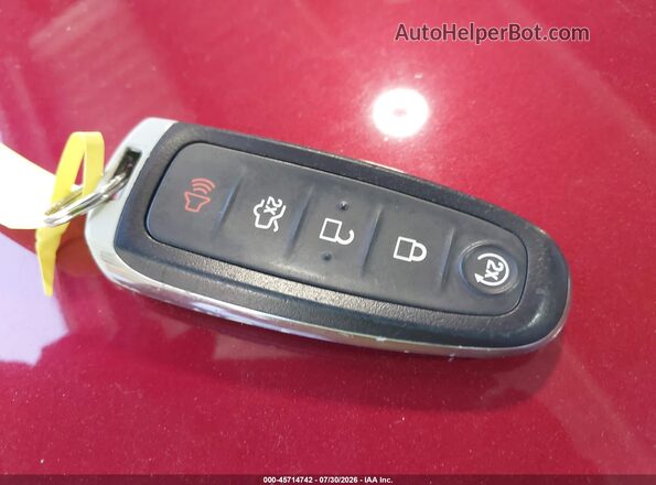 1FMCU9HDXKUB21736 2019 FORD ESCAPE Красный Вид панели приборов