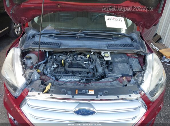 1FMCU9HDXKUB21736 2019 FORD ESCAPE Красный Вид сзади