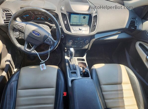 1FMCU9HDXKUC39950 2019 FORD ESCAPE Gray Vista del salpicadero