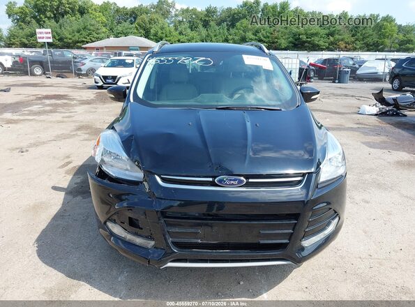 1FMCU9J90GUB22925 2016 FORD ESCAPE Black Widok zestawu wskaźników