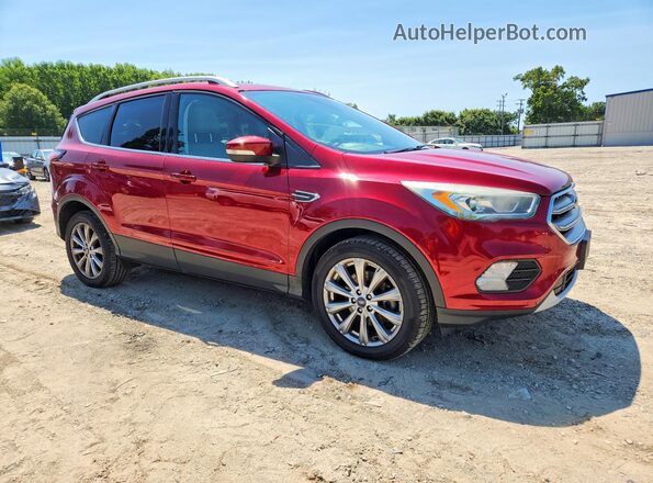 1FMCU9J90HUD45662 2017 FORD ESCAPE Red Delantero derecho