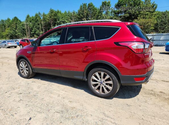 1FMCU9J90HUD45662 2017 FORD ESCAPE Red Trasero izquierdo