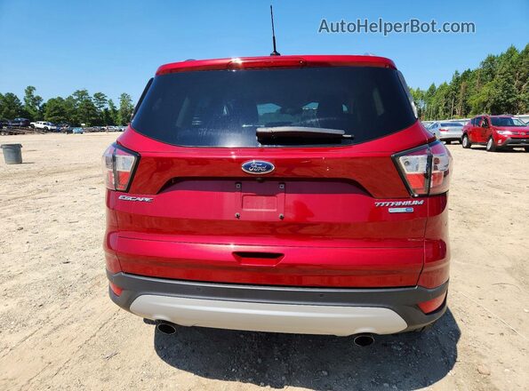 1FMCU9J90HUD45662 2017 FORD ESCAPE Red Vista trasera