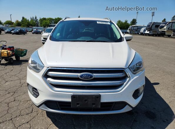 1FMCU9J90HUE48533 2017 FORD ESCAPE White Widok z przodu