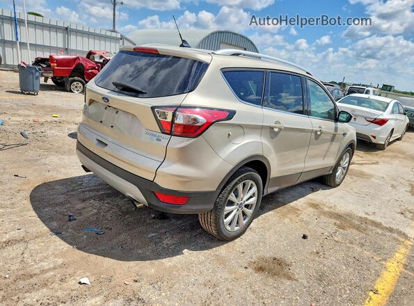 1FMCU9J90JUB83540 2018 FORD ESCAPE Tan Rear right