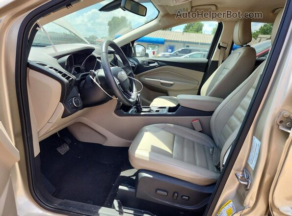 1FMCU9J90JUB83540 2018 FORD ESCAPE Tan Front interior view