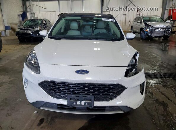 1FMCU9J90LUB19940 2020 FORD ESCAPE White Front view