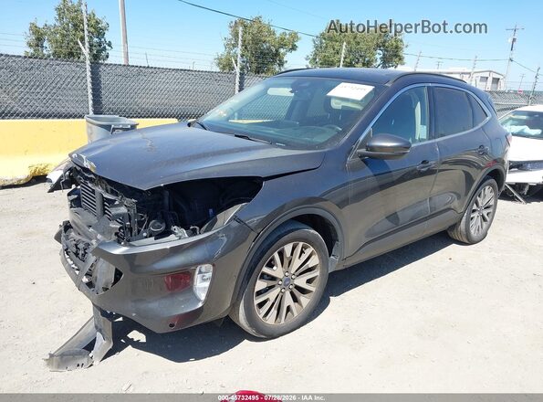1FMCU9J90LUC30648 2020 FORD ESCAPE Black Front left