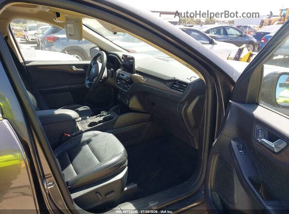 1FMCU9J90LUC30648 2020 FORD ESCAPE Black Front interior view