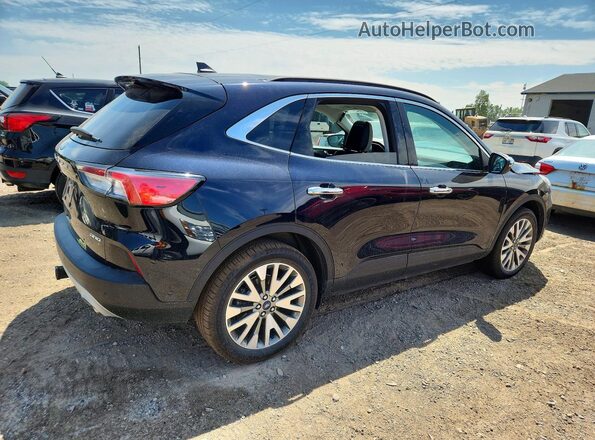 1FMCU9J90MUA35280 2021 FORD ESCAPE Черный Задняя правая четверть