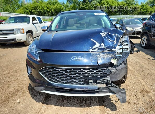 1FMCU9J90MUA35280 2021 FORD ESCAPE Черный Вид спереди