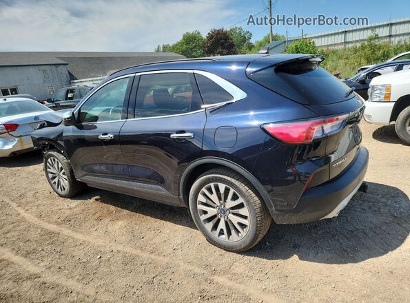 1FMCU9J90MUA35280 2021 FORD ESCAPE Черный Задняя левая четверть
