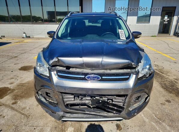 1FMCU9J91GUA08478 2016 FORD ESCAPE Серый Вид спереди