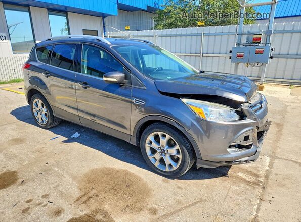 1FMCU9J91GUA08478 2016 FORD ESCAPE Серый Передняя правая четверть