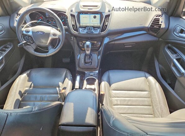 1FMCU9J91GUA08478 2016 FORD ESCAPE Серый Вид панели приборов