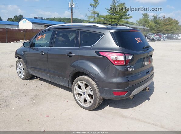 1FMCU9J91JUB02805 2018 FORD ESCAPE Серый Задняя левая четверть